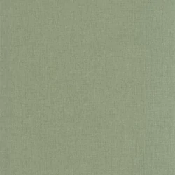 Caselio Lenvászon hatású zöld vinyl tapéta Uni Mat Vert Sauge 53 cm X 10 m