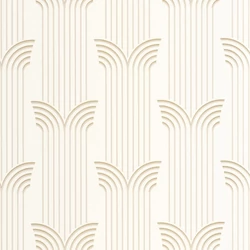 Caselio Art deco bézs-arany vinyl tapéta Glamour Beige Dore 53 cm X 10 m