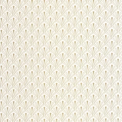 Caselio Palmetta mintás art deco bézs-arany vinyl tapéta Abundance Beige Dore 53 cm X 10 m