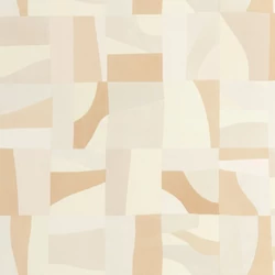 Caselio Absztrakt mintás modern bézs vinyl tapéta Aix Beige 53 cm X 10 m