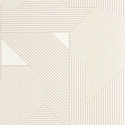 Caselio Modern geometriai mintás bézs vinyl tapéta Movement Gris Argent 53 cm X 10 m