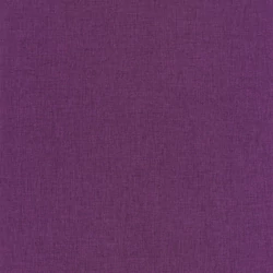 Caselio Lenvászon hatású lila vinyl tapéta Uni Mat Aubergine 53 cm X 10 m