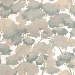 Caselio Modern fa mintás barnás szürke vlies tapéta Été Gris Taupe 53 cm X 10 m