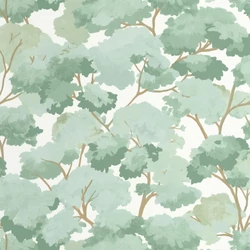 Caselio Modern fa mintás kékes zöld vlies tapéta Été Vert Bleu 53 cm X 10 m