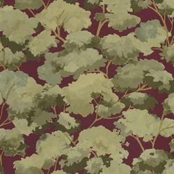 Caselio Modern fa mintás bordó vlies tapéta Été Bleu Bordeaux 53 cm X 10 m