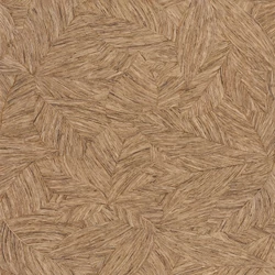 Caselio Texturált elegáns barna vinyl tapéta Archipel Marron 53 cm X 10 m