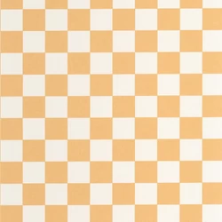 Caselio Sakktábla mintás modern sárga vinyl tapéta Checks Jaune Soleil 53 cm X 10 m