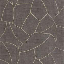 Caselio Absztrakt mintás raffia hatású fekete vinyl tapéta Melody Noir 53 cm X 10 m