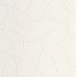 Caselio Absztrakt mintás raffia hatású fehér vinyl tapéta Melody Blanc 53 cm X 10 m