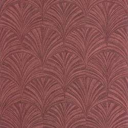 Caselio Palmetta mintás modern bordó vinyl tapéta Vibration Grenade 53 cm X 10 m