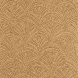 Caselio Palmetta mintás modern barna vinyl tapéta Vibration Savane 53 cm X 10 m