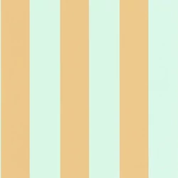 Caselio Széles csíkos zöld-sárga vinyl tapéta Wide Lines Vert D'Eau Jaune 53 cm X 10 m