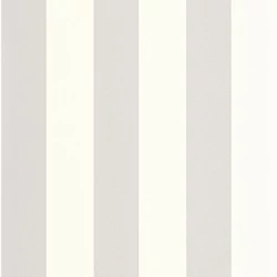 Caselio Széles csíkos szürke vinyl tapéta Wide Lines Gris Souris 53 cm X 10 m