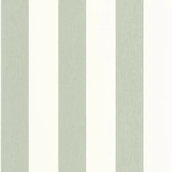 Caselio Klasszikus csíkos mandulazöld vinyl tapéta Linen Lines Vert Amande 53 cm X 10 m
