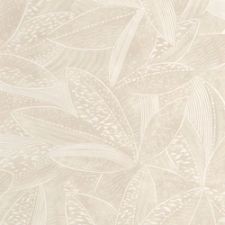 Caselio Levélmintás modern bézs vlies tapéta Natura Sable 53 cm X 10 m
