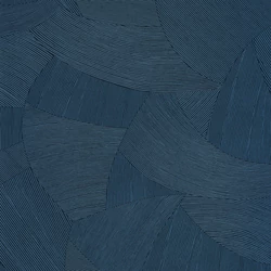 Caselio Vonalmintás modern kék vlies tapéta Terra Bleu Univers 53 cm X 10 m