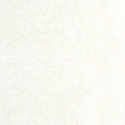 Caselio Óriás virágmintás fehér vlies tapéta Delicate Petals Blanc 53 cm X 10 m
