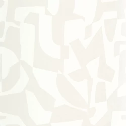 Caselio Absztrakt mintás modern fehér vinyl tapéta Broken Pattern Blanc Nacre 53 cm X 10 m