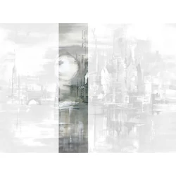 JV Holdfényes város szürke vinyl poszter tapéta Millenium Smoke Gray 68 cm X 3 m