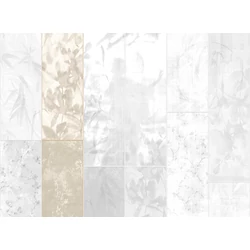 JV Japán nő virágokkal bézs vinyl poszter tapéta Sumi Beige 68 cm X 3 m