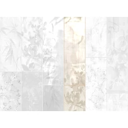 JV Japán nő virágokkal bézs vinyl poszter tapéta Sumi Beige 68 cm X 3 m