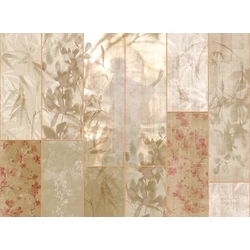 JV Japán nő virágokkal arany vinyl poszter tapéta Sumi Gold 400 cm X 3 m