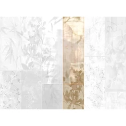 JV Japán nő virágokkal arany vinyl poszter tapéta Sumi Gold 68 cm X 3 m