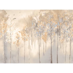 JV Őszi erdő bézs vinyl poszter tapéta Maples Winter 400 cm X 3 m
