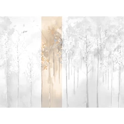 JV Őszi erdő bézs vinyl poszter tapéta Maples Winter 68 cm X 3 m