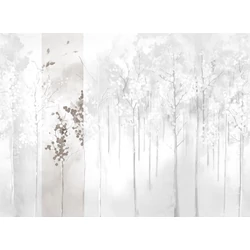 JV Őszi erdő szürke vinyl poszter tapéta Maples Grey 68 cm X 3 m