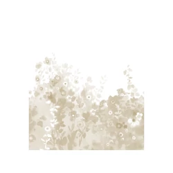 JV Virágmintás bézs vinyl poszter tapéta Zeeland Beige 272 cm X 3 m