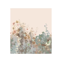 JV Virágmintás bézs vinyl poszter tapéta Zeeland Vintage 272 cm X 3 m