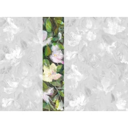 JV Texturált virágmintás zöld vinyl poszter tapéta Bronte Green 68 cm X 3 m