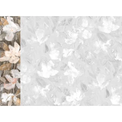 JV Texturált virágmintás bronz vinyl poszter tapéta Bronte Sepia 68 cm X 3 m