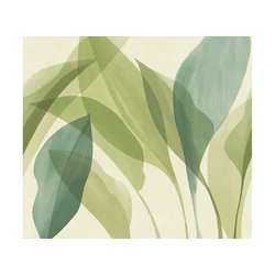 JV Trópusi levélmintás zöld vinyl poszter tapéta Davao Summer 340 cm X 3 m