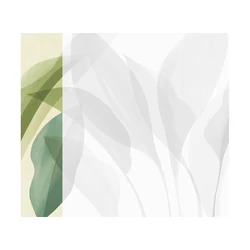 JV Trópusi levélmintás zöld vinyl poszter tapéta Davao Summer 68 cm X 3 m