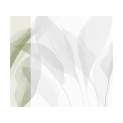 JV Trópusi levélmintás zöld vinyl poszter tapéta Davao Sage 68 cm X 3 m