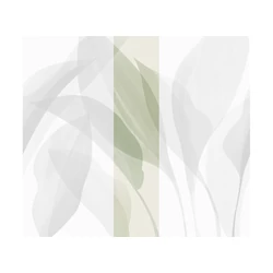 JV Trópusi levélmintás zöld vinyl poszter tapéta Davao Sage 68 cm X 3 m