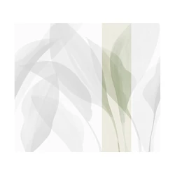 JV Trópusi levélmintás zöld vinyl poszter tapéta Davao Sage 68 cm X 3 m