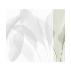 JV Trópusi levélmintás zöld vinyl poszter tapéta Davao Sage 68 cm X 3 m