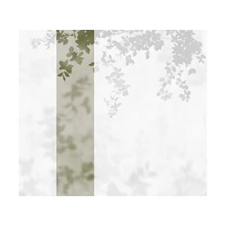 JV Borostyán árnyékokkal zöld vinyl poszter tapéta Domme Green 68 cm X 3 m