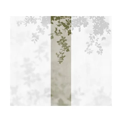 JV Borostyán árnyékokkal zöld vinyl poszter tapéta Domme Green 68 cm X 3 m