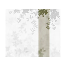 JV Borostyán árnyékokkal zöld vinyl poszter tapéta Domme Green 68 cm X 3 m