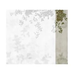 JV Borostyán árnyékokkal zöld vinyl poszter tapéta Domme Green 68 cm X 3 m