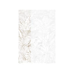 JV Trópusi dzsungel mintás bézs vinyl poszter tapéta Daintree White 68 cm X 3 m