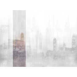 JV Felhőkarcolók fényei szürke vinyl poszter tapéta Toronto Grey 68 cm X 3 m