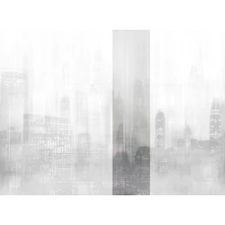 JV Felhőkarcolók fényei szürke vinyl poszter tapéta Toronto Grey 68 cm X 3 m