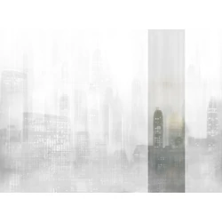 JV Felhőkarcolók fényei szürke vinyl poszter tapéta Toronto Grey 68 cm X 3 m