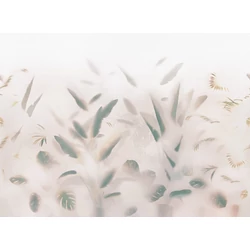 JV Pálmaleveles lila vinyl poszter tapéta Nadi Lilac 400 cm X 3 m