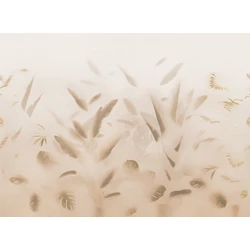 JV Pálmaleveles bézs vinyl poszter tapéta Nadi Beige 400 cm X 3 m